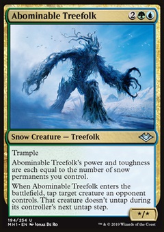 Abominable Treefolk